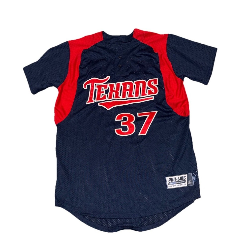 Houston Texans Jersey #37 Pro-Line Athletic OTF Collection Size 40 Baseball